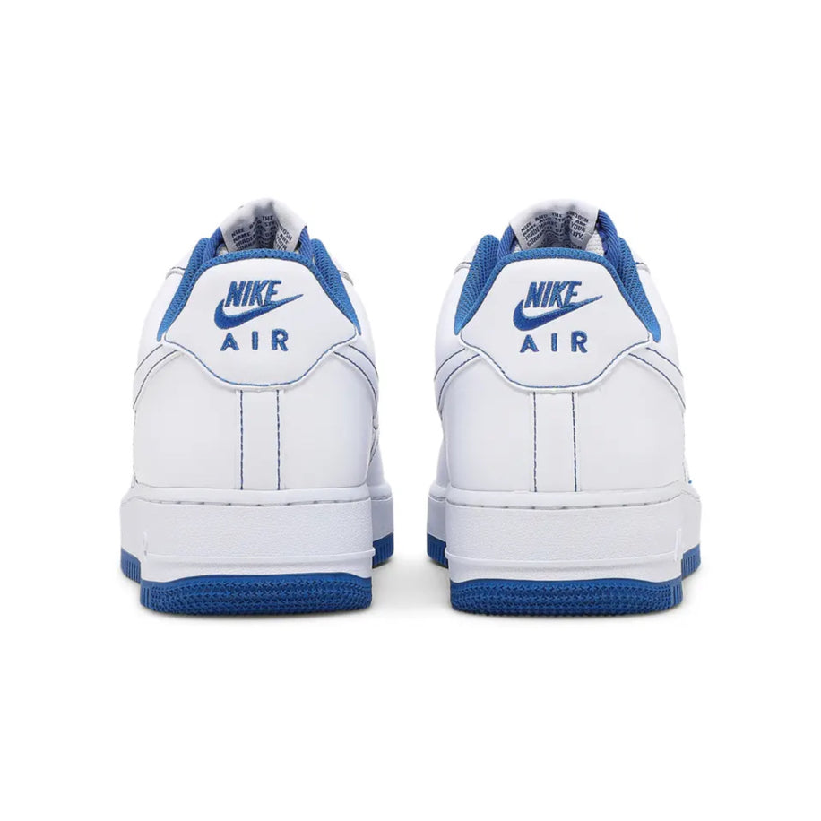 Nike Air Force 1 '07 'Contrast Stitch - White Game Royal' - Nike ayakkabı - görsel 3 | ZAINI