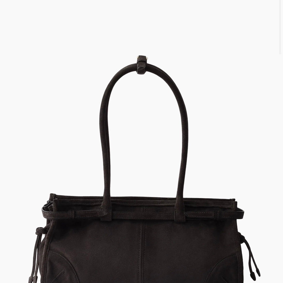 Prada Bonnie Süet Bag Black - Prada çanta - görsel 3 | ZAINI