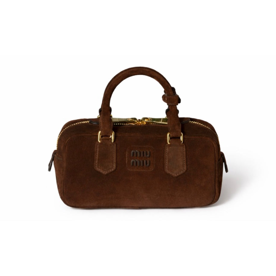 Miu Miu Suede Brown Çanta - Miu Miu çanta - görsel 1 | ZAINI