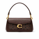 Coach Tabby Shoulder Monogram Bag 20 Bordeaux - Coach çanta - görsel 1 | ZAINI