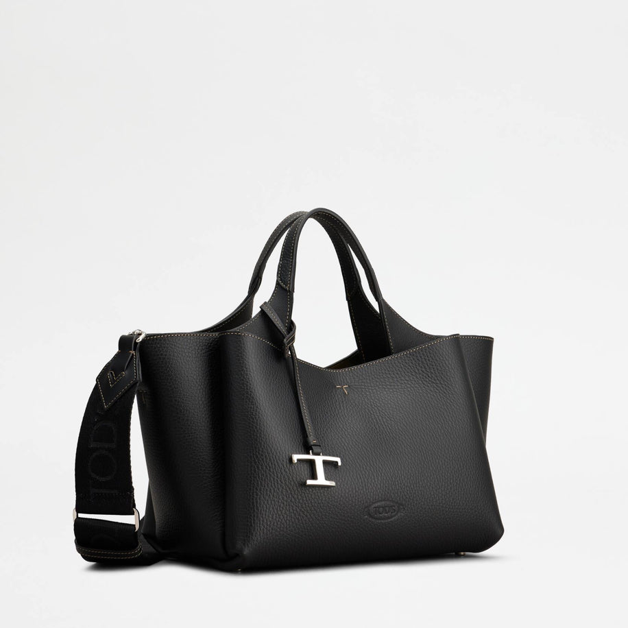 Tod's Bag in Leather Micro Black - Tod's çanta - görsel 2 | ZAINI