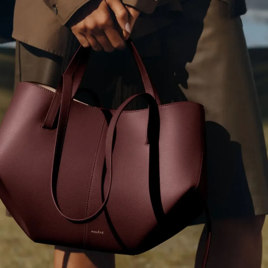 Polene Cyme Mini Cherry - Polène çanta - görsel 3 | ZAINI