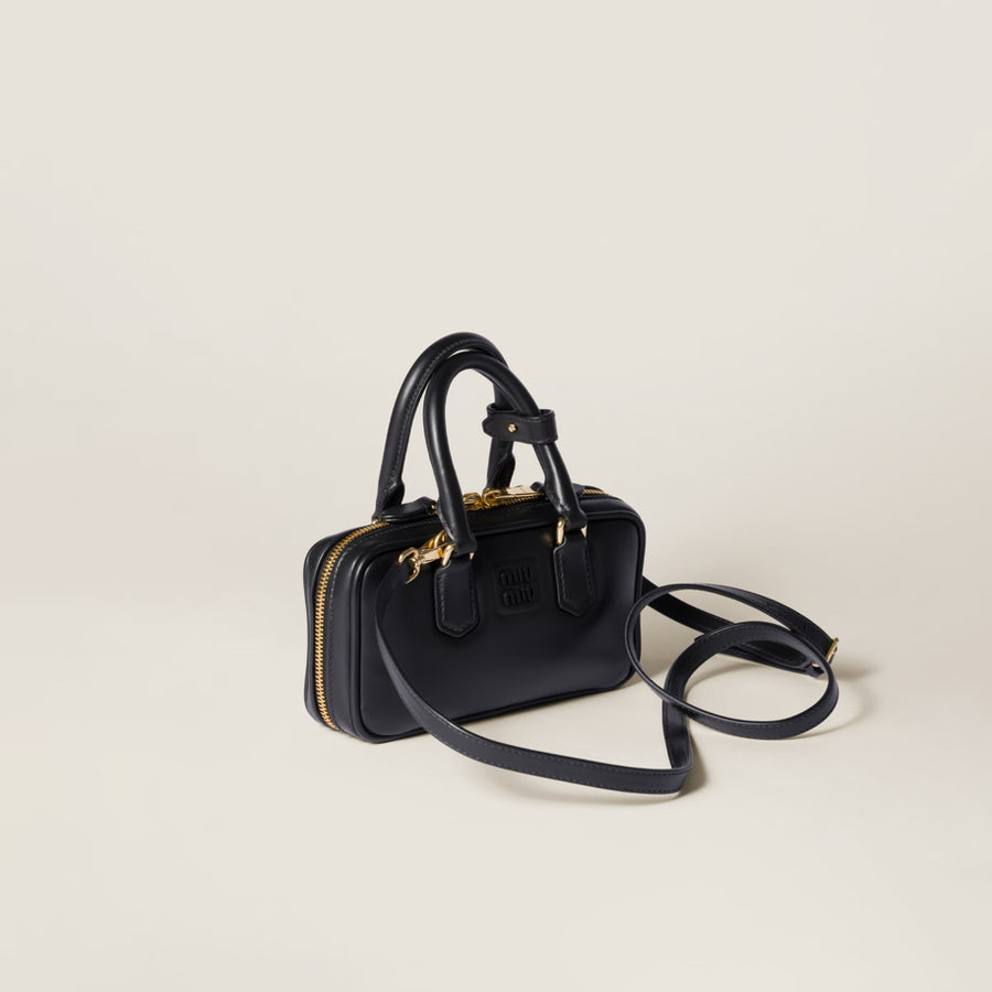 Miu Miu Arcadie Leather Bag Black - Miu Miu çanta - görsel 1 | ZAINI