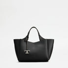 Tod's Bag in Leather Micro Black - Tod's çanta - görsel 1 | ZAINI