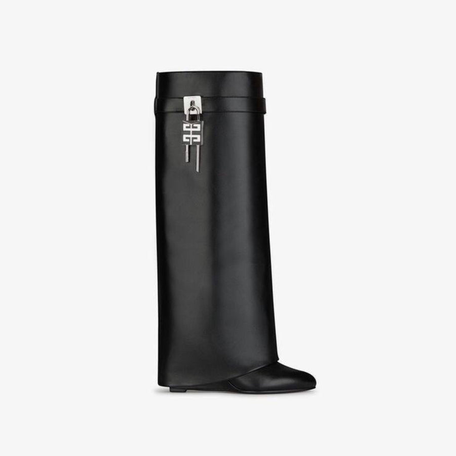 Givenchy Shark High Leather Boots - Givenchy ayakkabı - görsel 1 | ZAINI