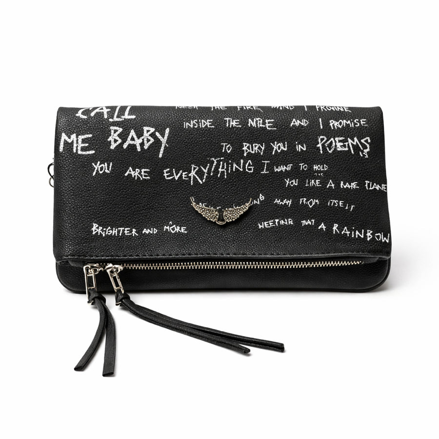 Zadig &amp; Voltaire Rock Grafitti Bag - Zadig & Voltaire çanta - görsel 1 | ZAINI