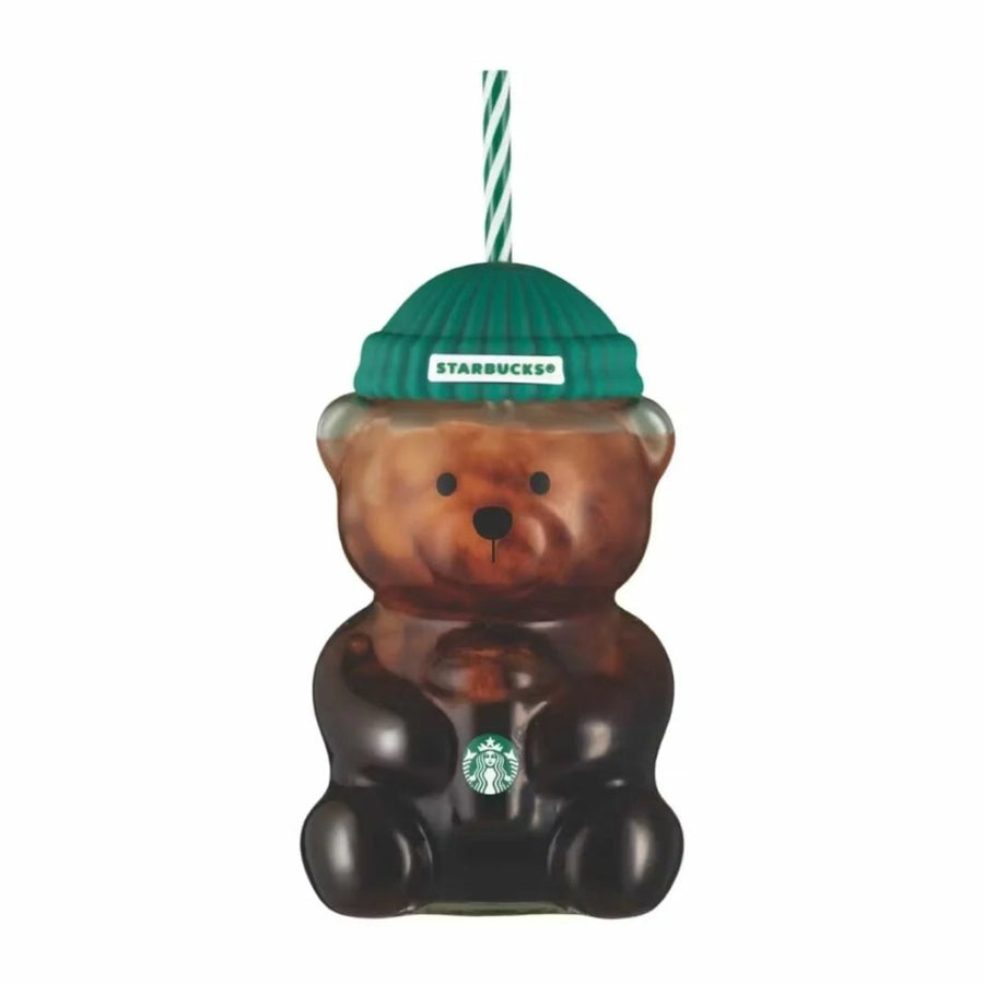 Starbucks Bear “Bearista” Glass Tumbler Cup - Starbucks yaşam - görsel 1 | ZAINI