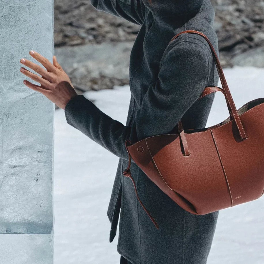 Polene Cyme Mini Brown - Polène çanta - görsel 4 | ZAINI