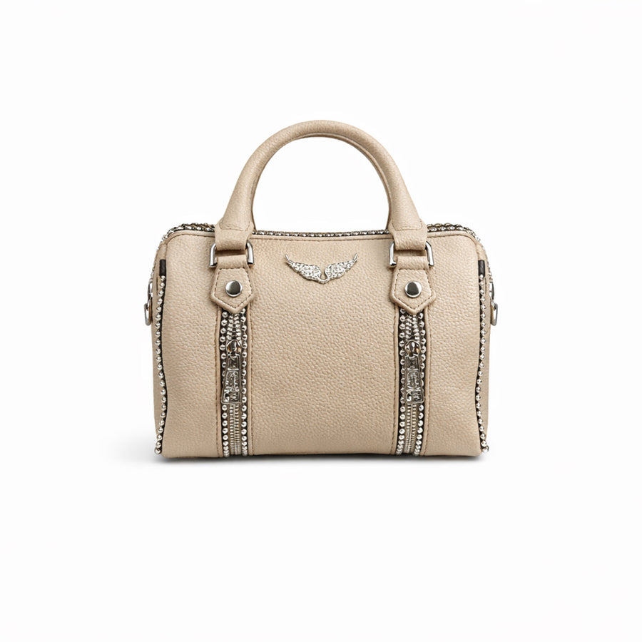 Zadig & Voltaire XS Sunny Studs Bag Cream - Zadig & Voltaire çanta - görsel 1 | ZAINI