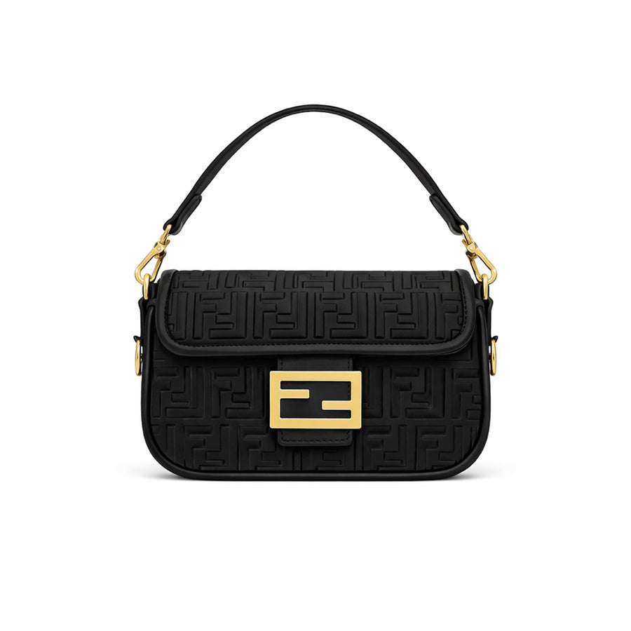 Fendi Baget Mini Bag Leather Black - Fendi çanta - görsel 1 | ZAINI