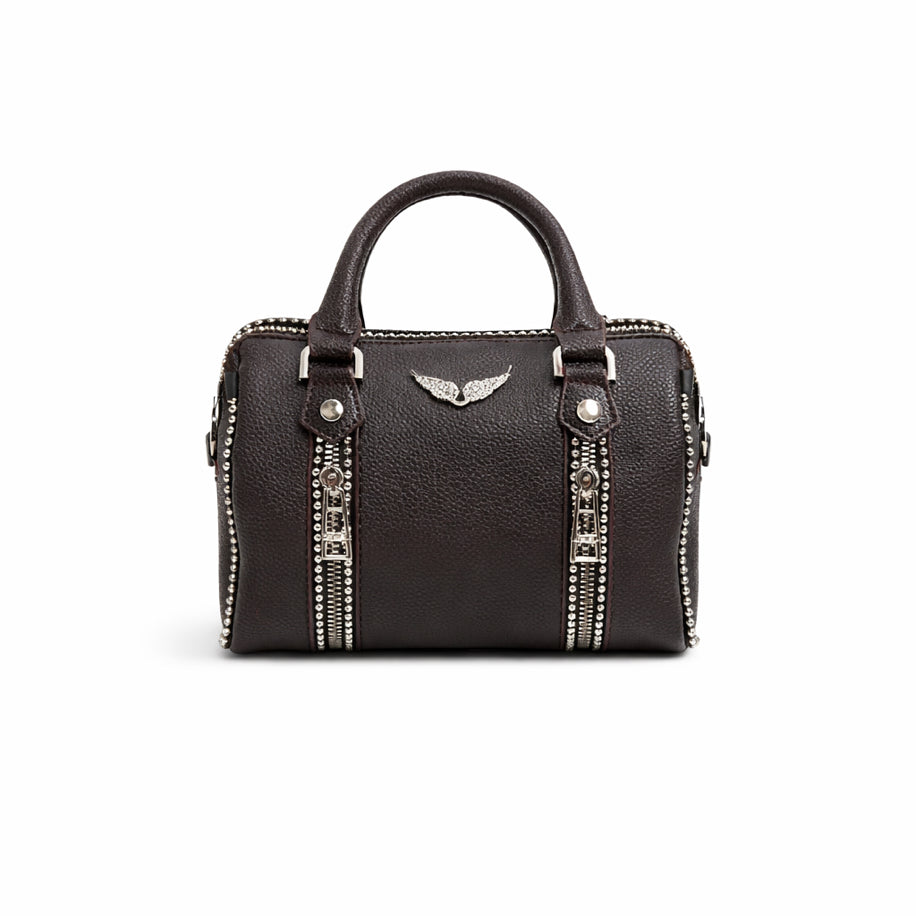 Zadig & Voltaire XS Sunny Studs Bag Brown - Zadig & Voltaire çanta - görsel 1 | ZAINI
