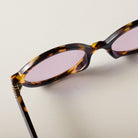 Miu Miu Leopard-Pink Güneş Gözlüğü - Miu Miu gözlük - görsel 4 | ZAINI