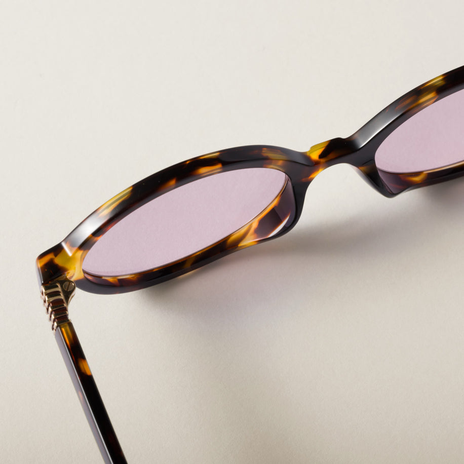 Miu Miu Leopard-Pink Güneş Gözlüğü - Miu Miu gözlük - görsel 4 | ZAINI