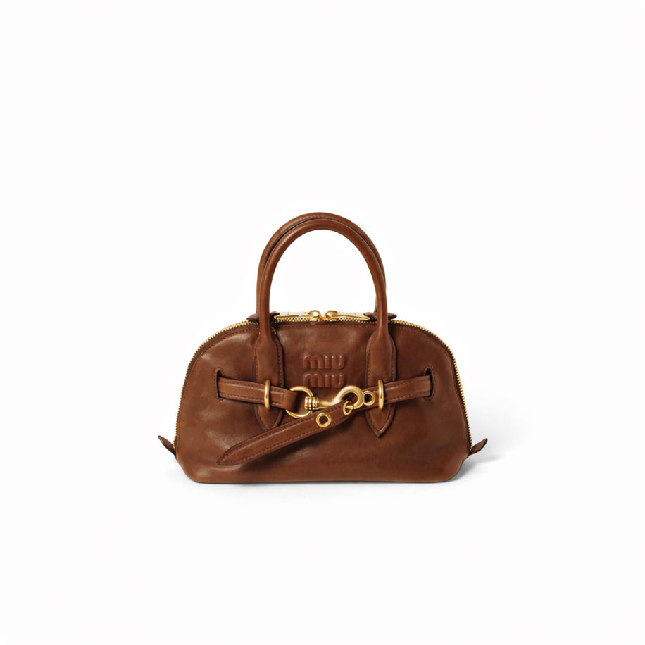 Miu Miu Aventure Nappa Leather Bag - Miu Miu çanta - görsel 1 | ZAINI