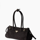 Prada Bonnie Süet Bag Black - Prada çanta - görsel 2 | ZAINI