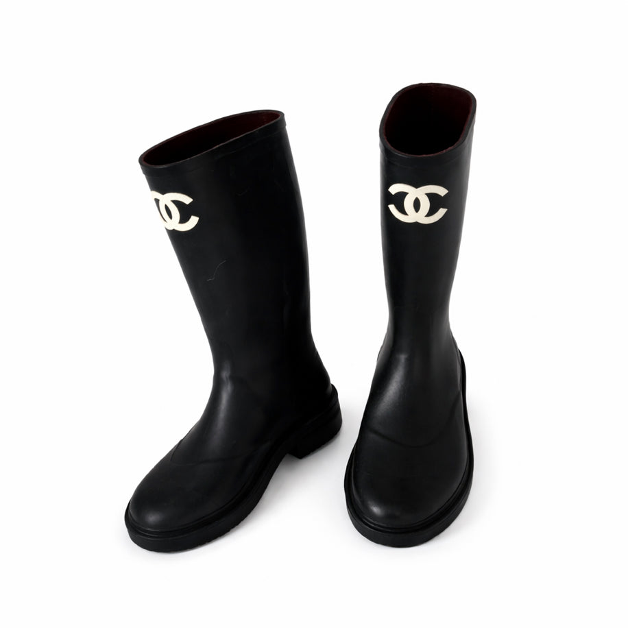 Chanel Rain Boots - Chanel ayakkabı - görsel 1 | ZAINI