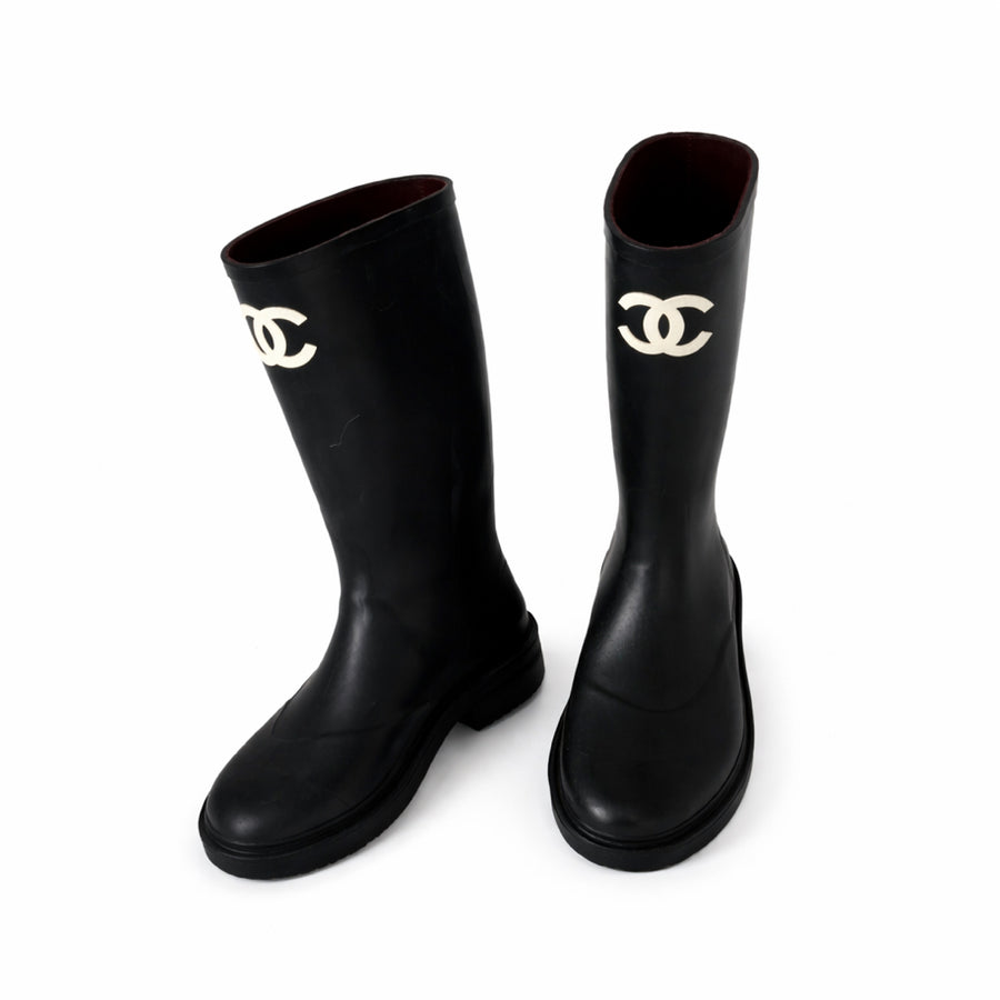 Chanel Rain Boots - Chanel ayakkabı - görsel 1 | ZAINI