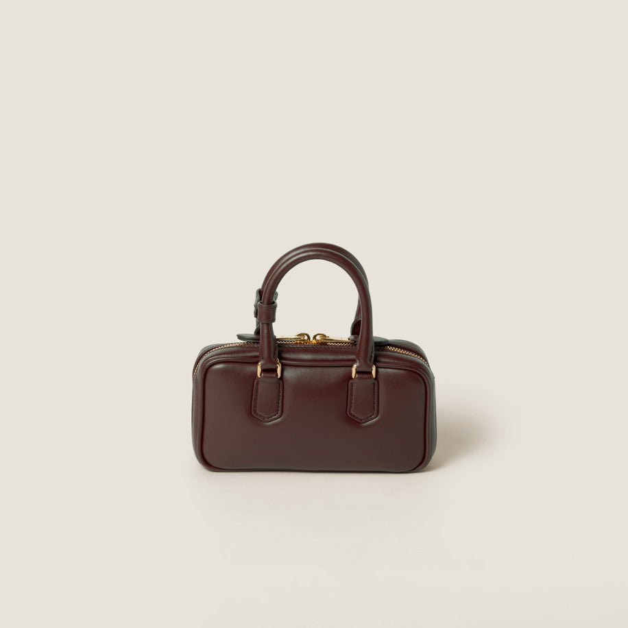 Miu Miu Arcadie Leather Bag Briarwood - Miu Miu çanta - görsel 3 | ZAINI