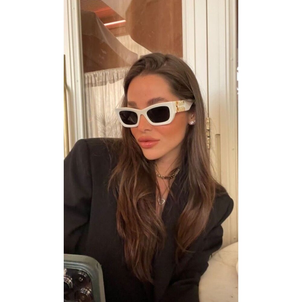Miu Miu SMU09W White Güneş Gözlüğü - Miu Miu gözlük - görsel 2 | ZAINI