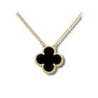 Van Cleef Kolye Gold-Black - Van Cleef & Arpels aksesuar - görsel 2 | ZAINI