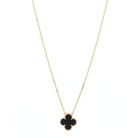 Van Cleef Kolye Gold-Black - Van Cleef & Arpels aksesuar - görsel 1 | ZAINI