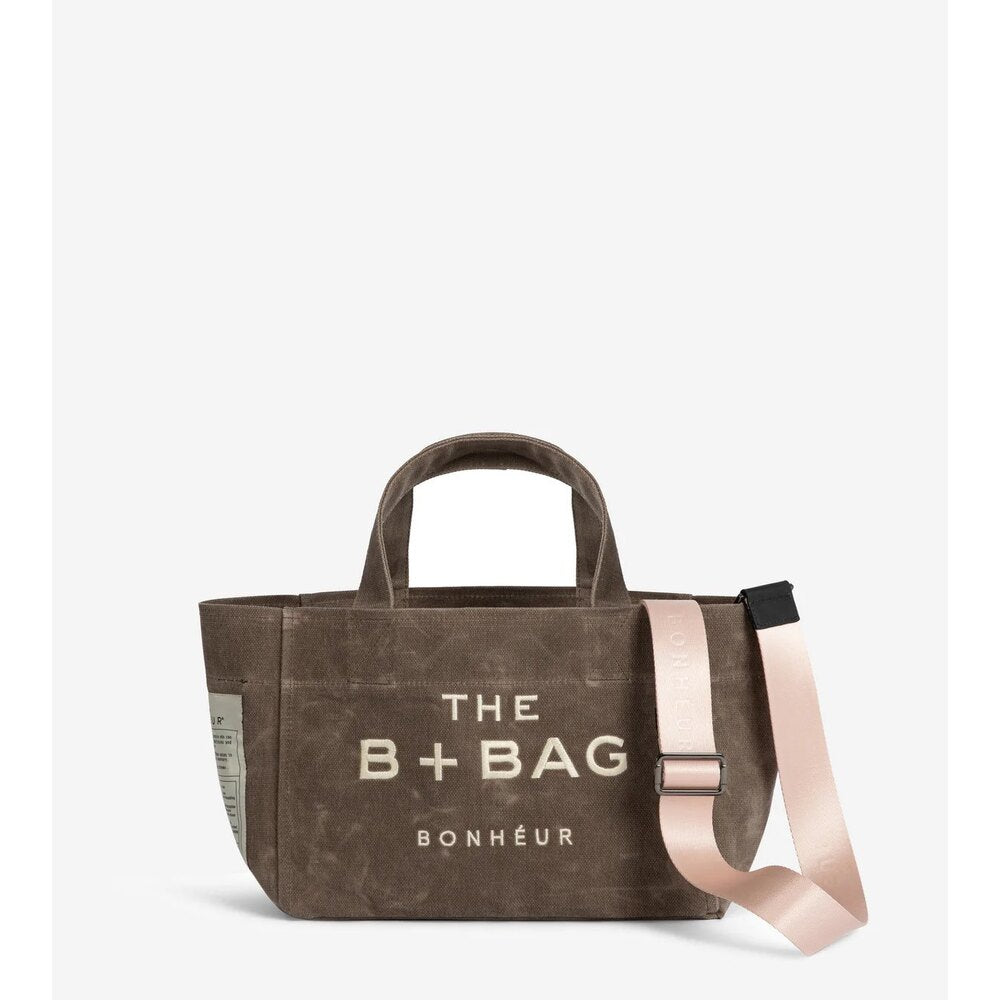 The B + Bag Bonheur Canvas Tote - Bonheur çanta - görsel 1 | ZAINI