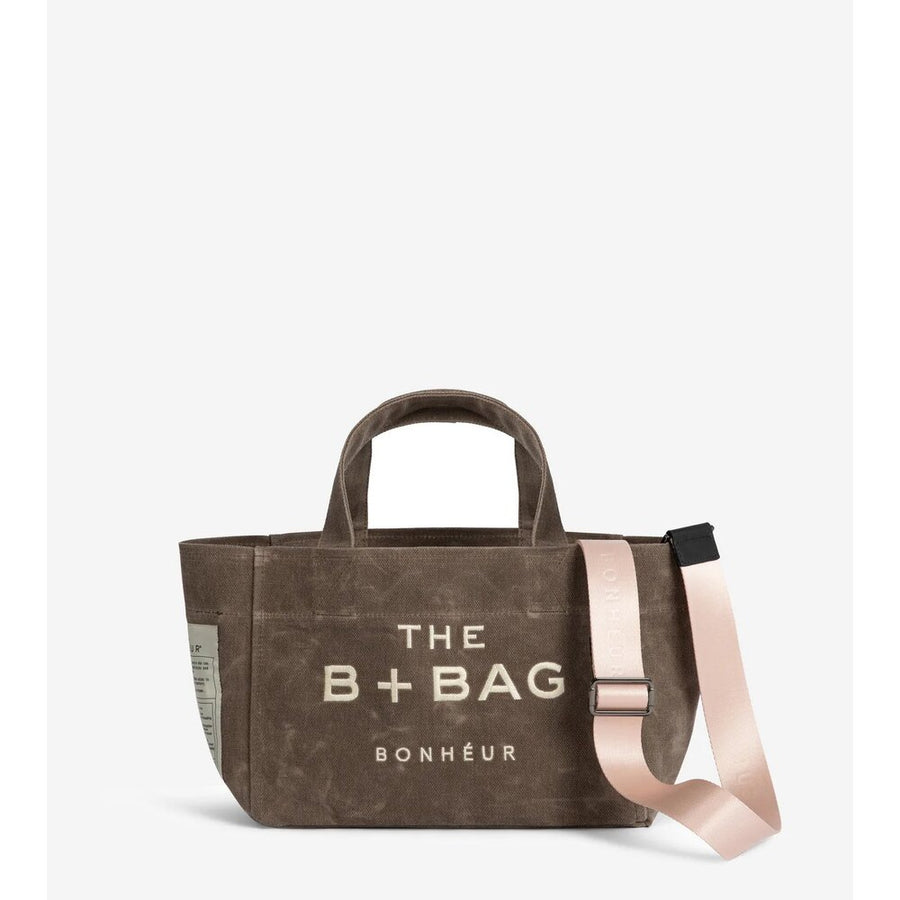 The B + Bag Bonheur Canvas Tote - Bonheur çanta - görsel 1 | ZAINI