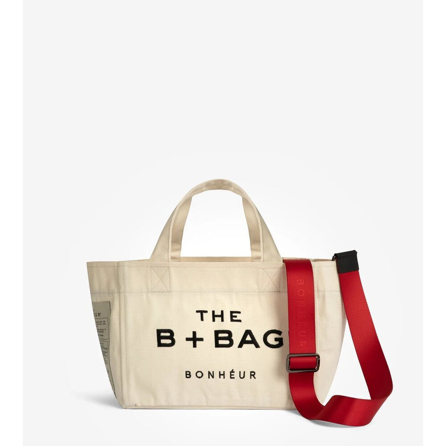 The B + Bag Bonheur Canvas Tote - Bonheur çanta - görsel 1 | ZAINI