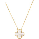 Van Cleef Kolye Gold-White - Van Cleef & Arpels aksesuar - görsel 1 | ZAINI