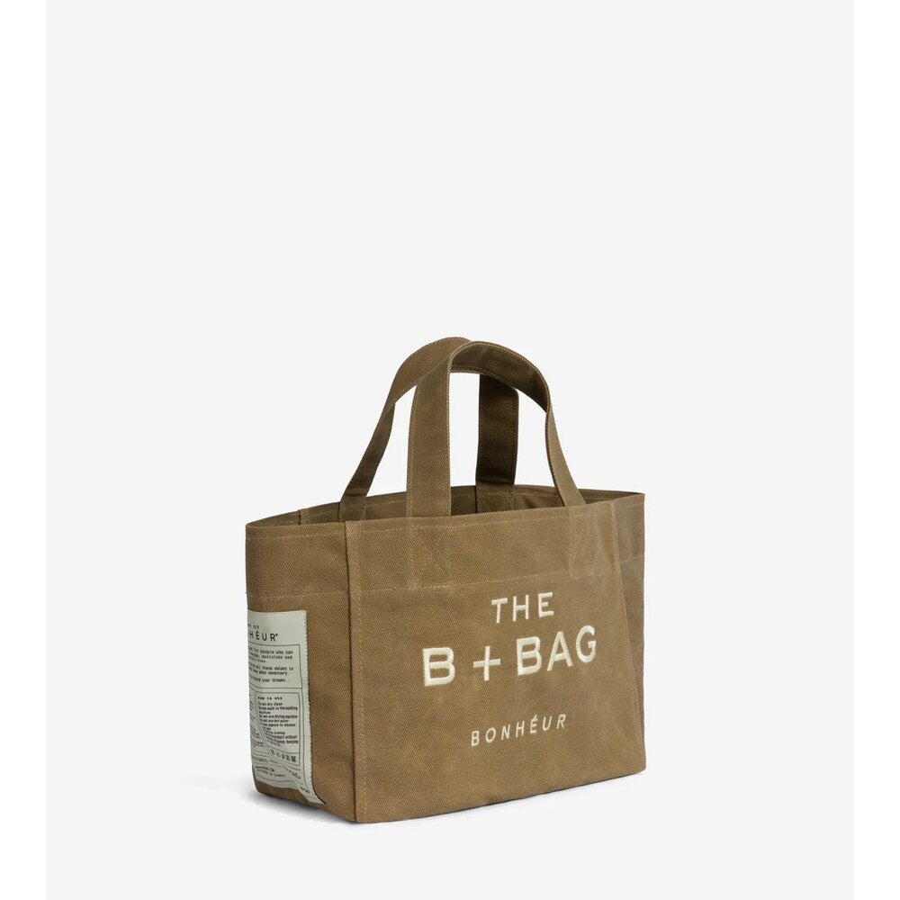 The B + Bag Bonheur Canvas Tote - Bonheur çanta - görsel 2 | ZAINI
