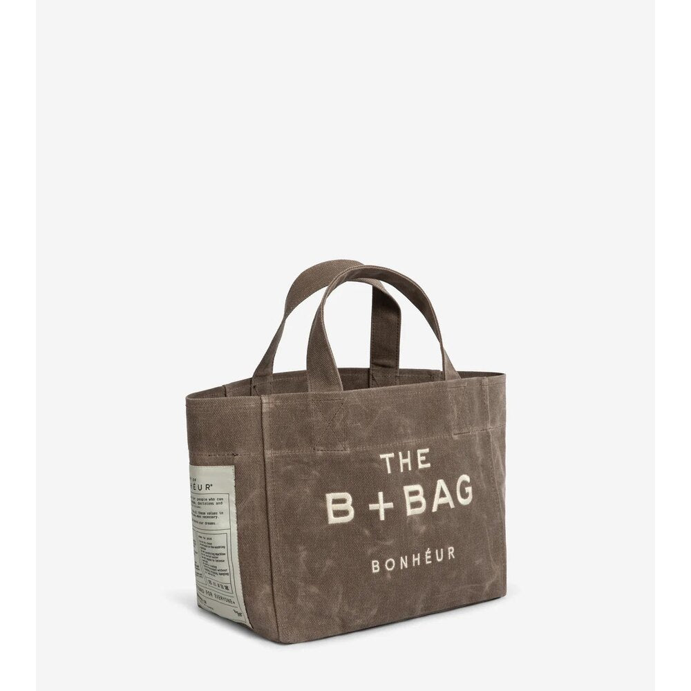 The B + Bag Bonheur Canvas Tote - Bonheur çanta - görsel 2 | ZAINI