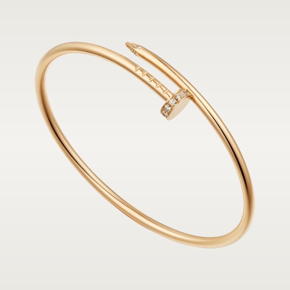 Cartier Çivi Bileklik Taşlı Gold - Cartier aksesuar - görsel 1 | ZAINI