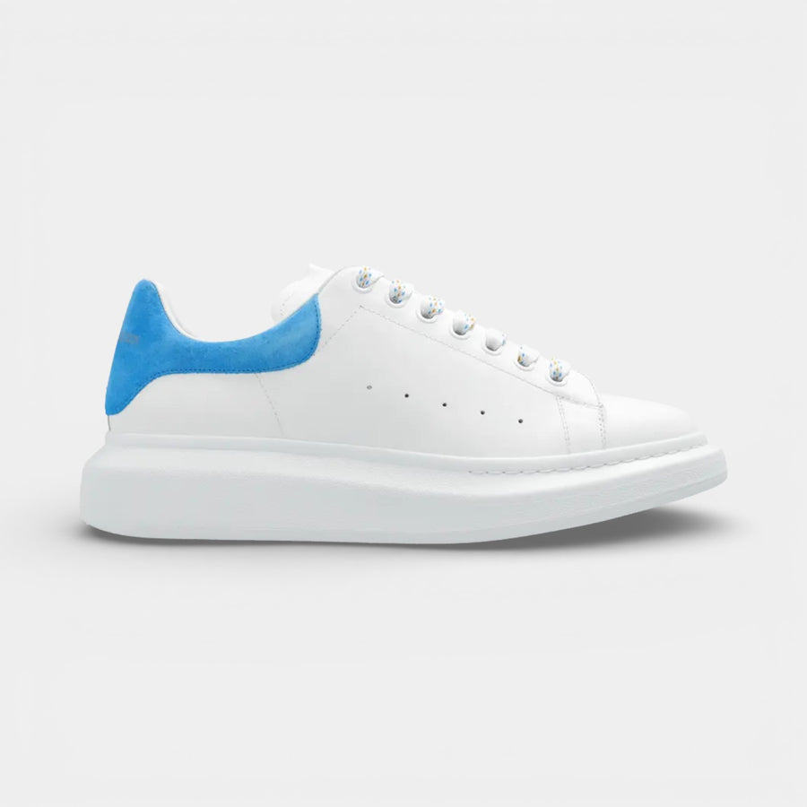 Mcqueen White Blue ‘Suet’ - Alexander McQueen ayakkabı - görsel 1 | ZAINI