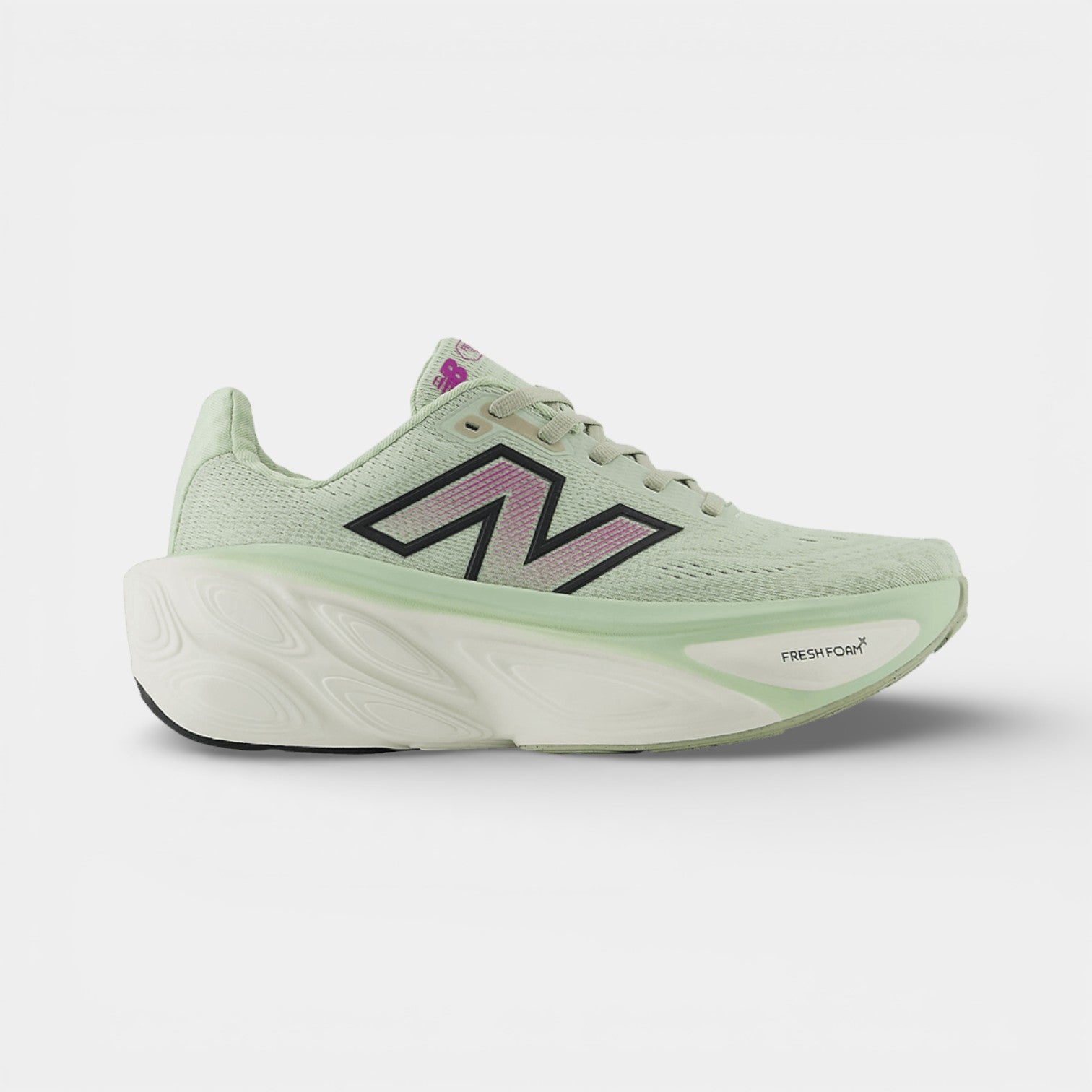 New Balance Fresh Foam x More V5- Natural Mint Purple Fuchsia Black (FIRSAT ÜRÜNÜ) - New Balance ayakkabı - görsel 1…