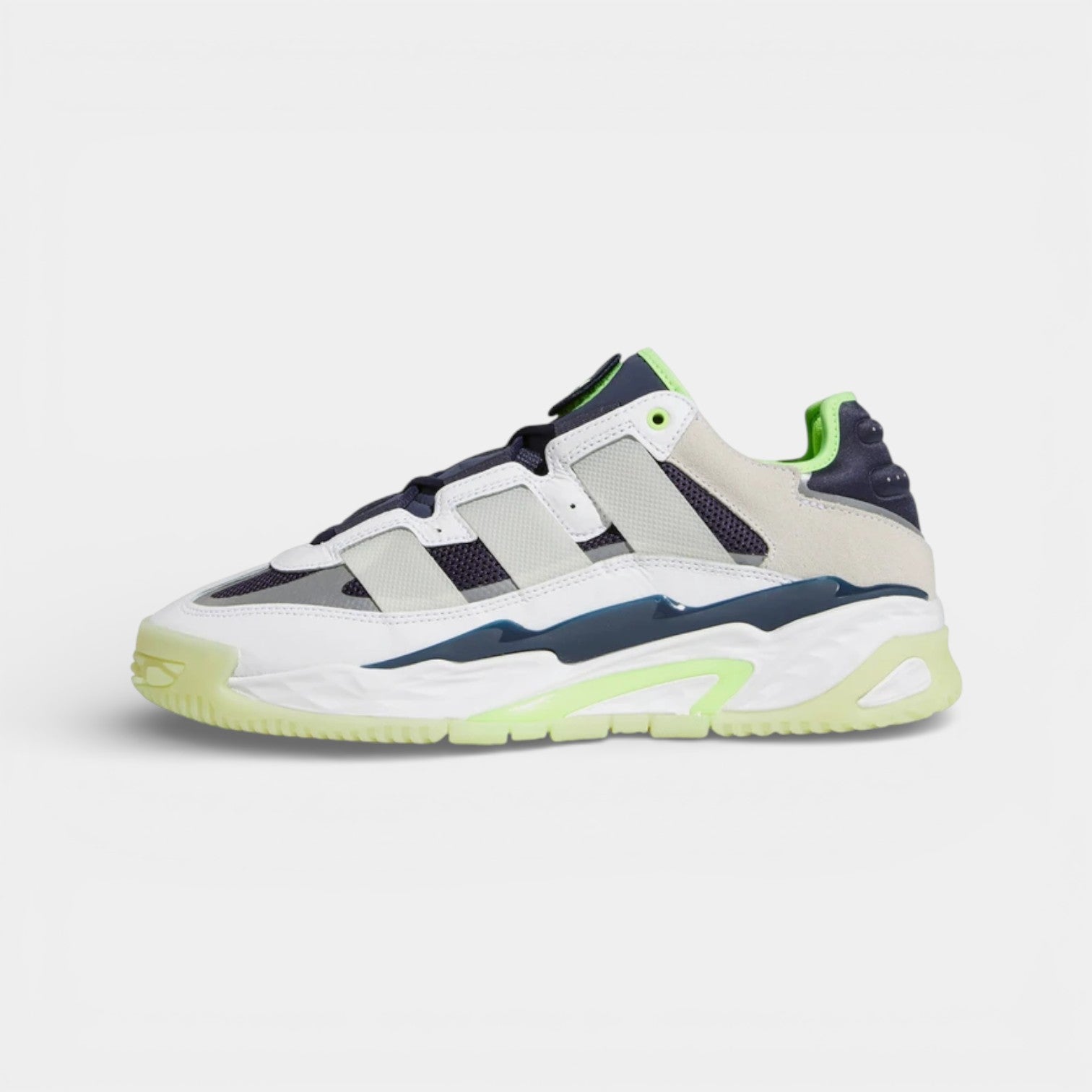 Adidas NiteBall Cloud White Shadow/Navy/Signal Green - Adidas ayakkabı - görsel 2 | ZAINI