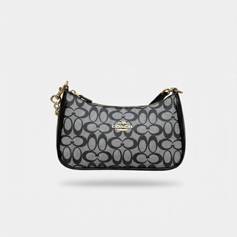 Coach Teri Shoulder Monogram Black - Coach çanta - görsel 1 | ZAINI