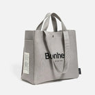BONHEUR N°4 Kanvas Çanta - Suede Gray - Bonheur çanta - görsel 1 | ZAINI