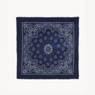 Kujten Large Cashmere Bandana Hachiko Navy - Kujten aksesuar - görsel 1 | ZAINI