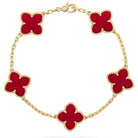 Van Cleef Bileklik Gold-Kırmızı - Van Cleef & Arpels aksesuar - görsel 1 | ZAINI