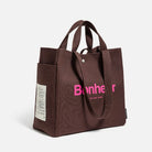 BONHEUR N°4 Kanvas Çanta- Cherry Brownie - Bonheur çanta - görsel 1 | ZAINI