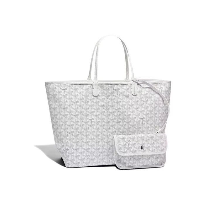Goyard Saint Louis Tote PM White