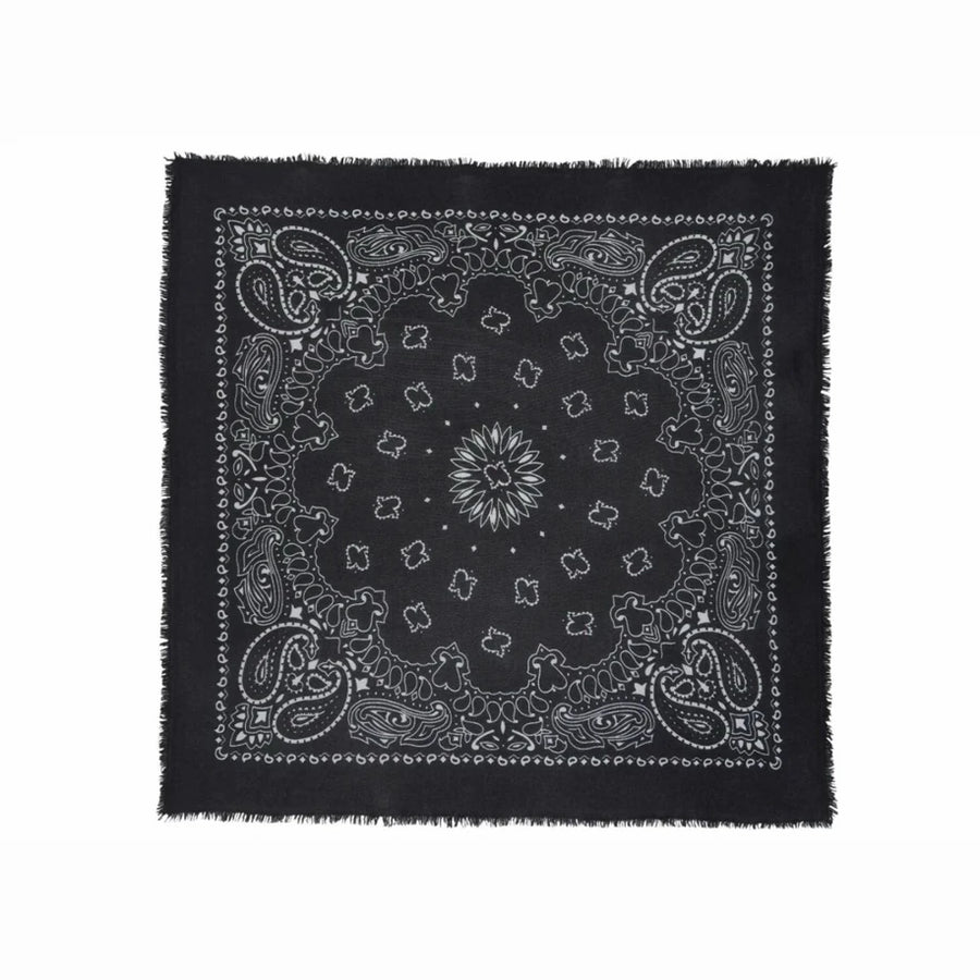 Kujten Large Cashmere Bandana Hachiko Black - Kujten aksesuar - görsel 1 | ZAINI
