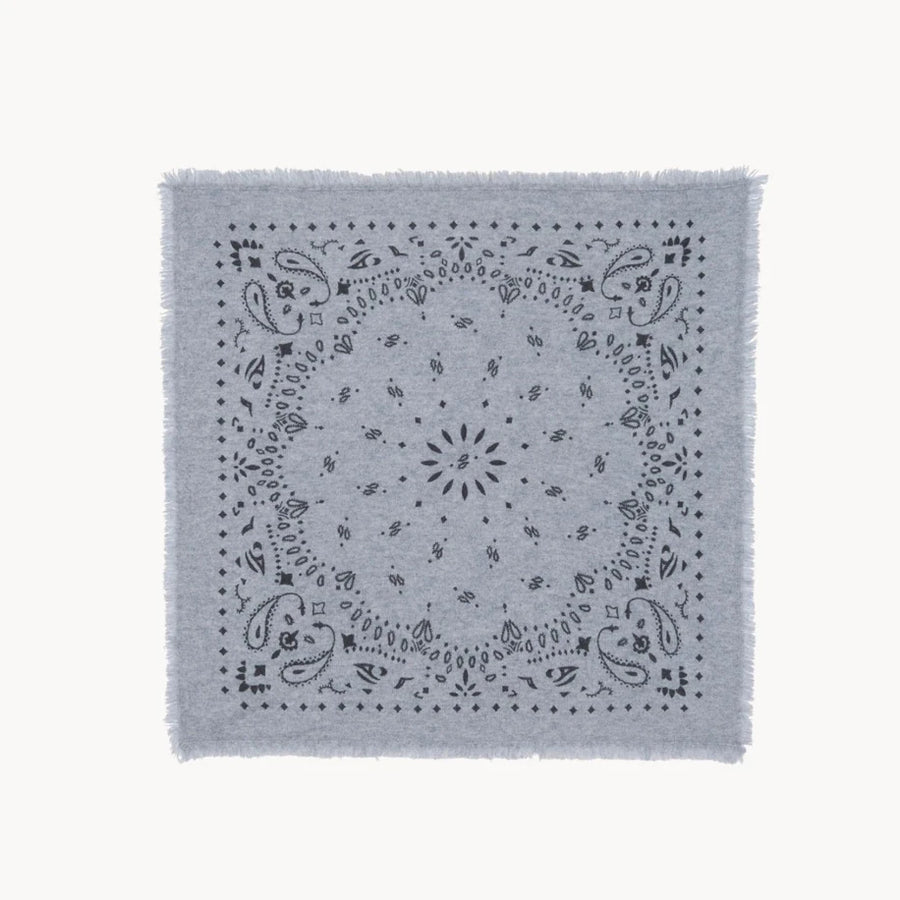 Kujten Large Cashmere Bandana Hachiko Grey - Kujten aksesuar - görsel 1 | ZAINI