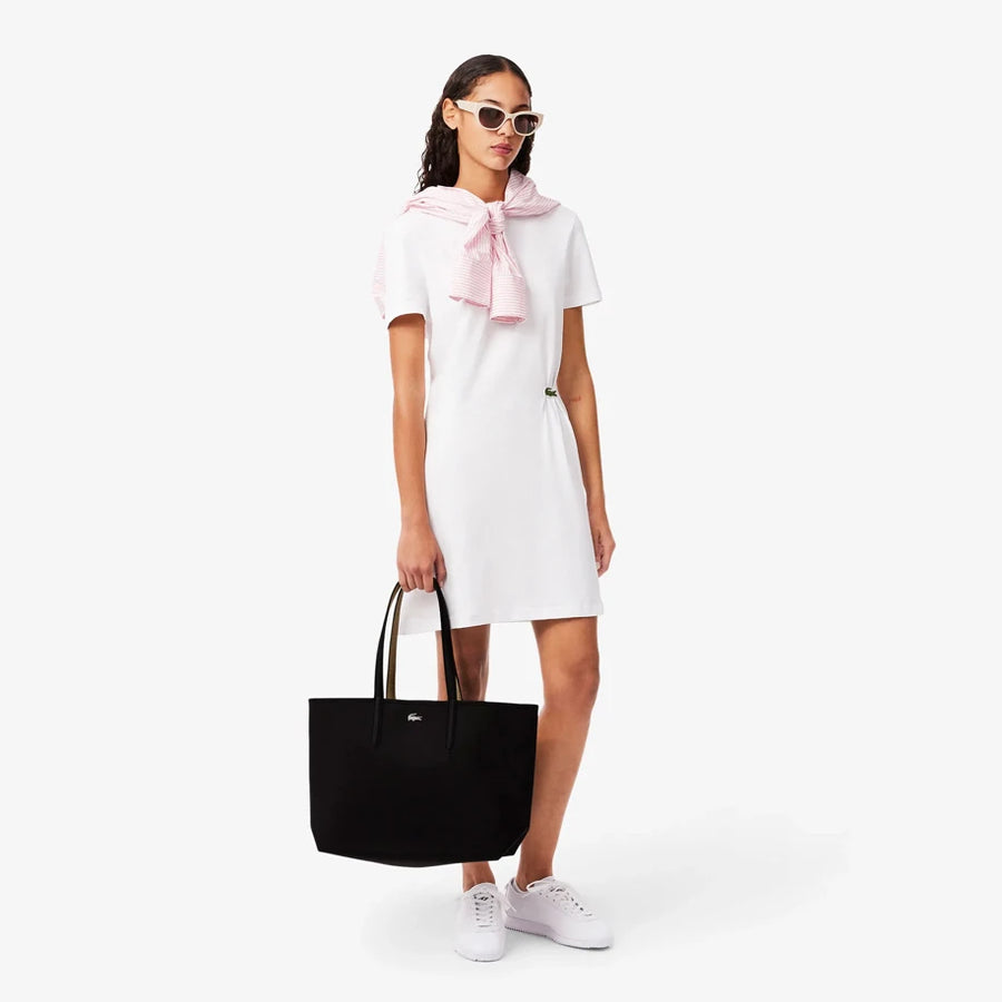 LCT ANNA OMUZ ÇANTASI SİYAH - Lacoste çanta - görsel 1 | ZAINI
