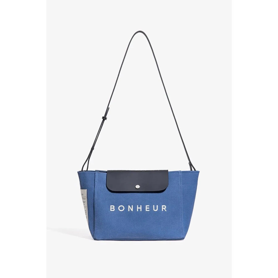 CLUTCH+BAG N°6 - PARISIAN BLUE - Bonheur çanta - görsel 1 | ZAINI