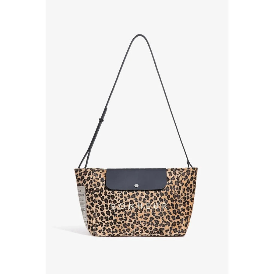 CLUTCH+BAG N°6 - LEOPARD - Bonheur çanta - görsel 1 | ZAINI