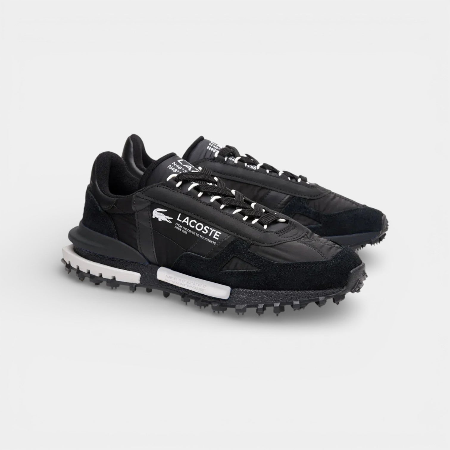 Lacoste Elit Active Siyah Beyaz Sneakers - Lacoste ayakkabı - görsel 2 | ZAINI