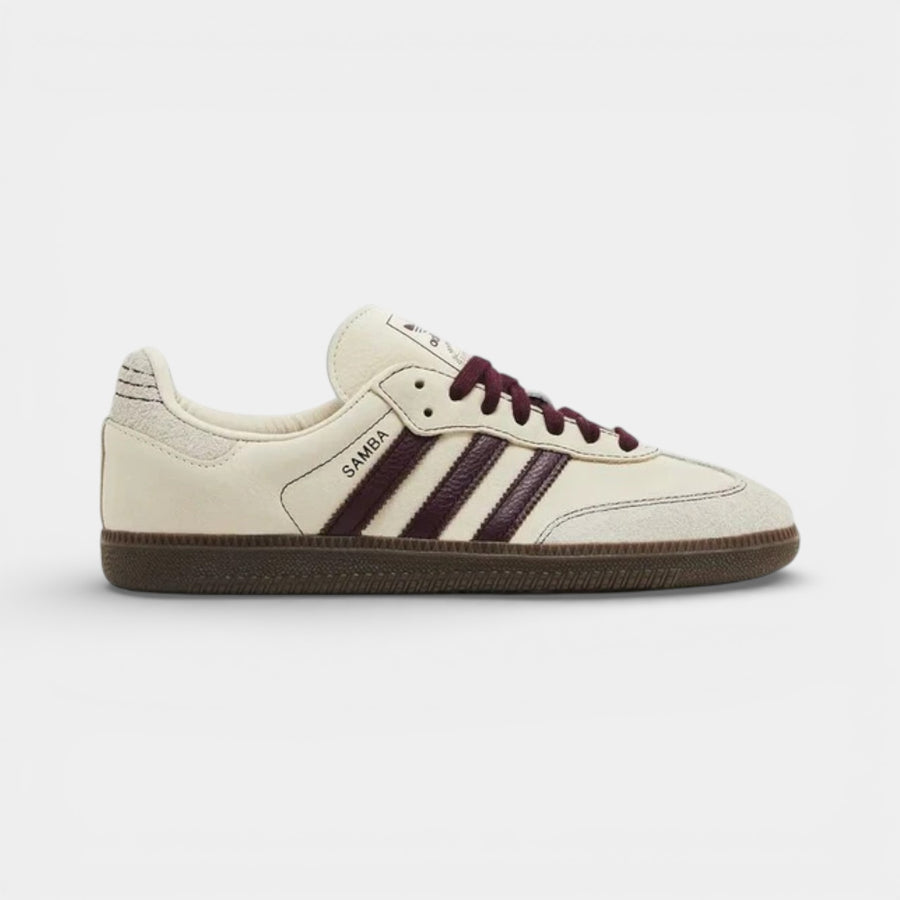 Adidas Samba OG ‘Wonder White/Maroon’ - Adidas ayakkabı - görsel 1 | ZAINI