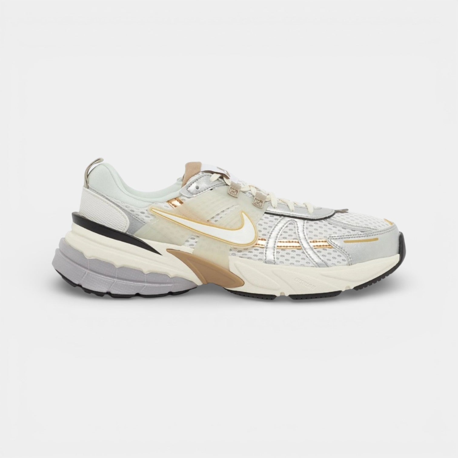 NIKE W V2K RUN WHITE/WHITE-KHAKI-METALLIC SILVER - Nike ayakkabı - görsel 1 | ZAINI