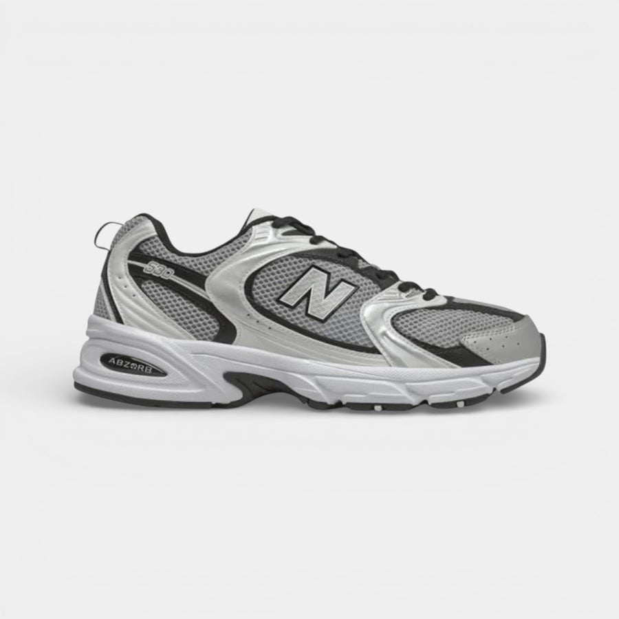 New Balance 530 White Silver Metallic Black - New Balance ayakkabı - görsel 1 | ZAINI